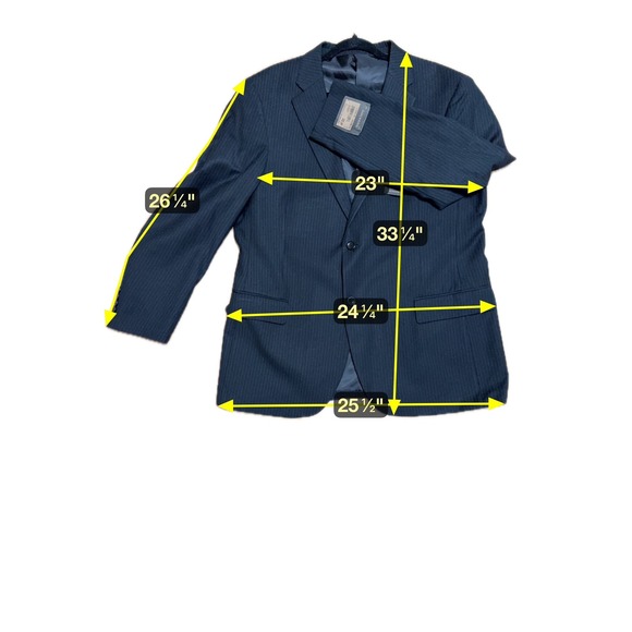 NWT Dockers Premium Pinstripe Blazer Business Professional Size 44R Classic‎ - Picture 5 of 5